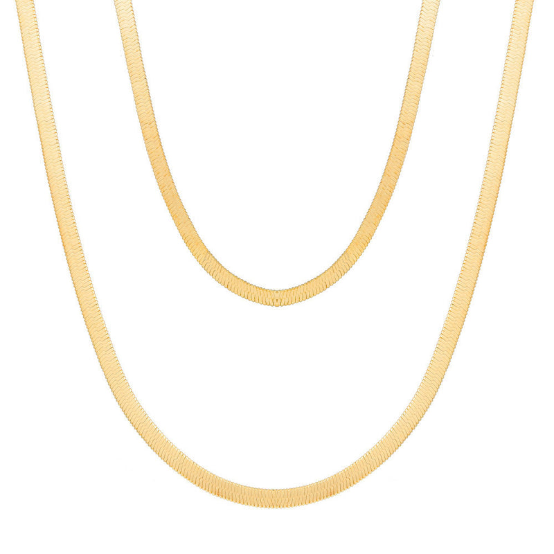 Creative Retro Personality Golden Alloy Clavicle Chain