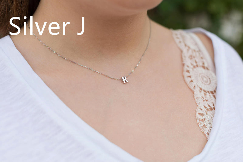 Simple Letter Chain 26 Letter Necklace