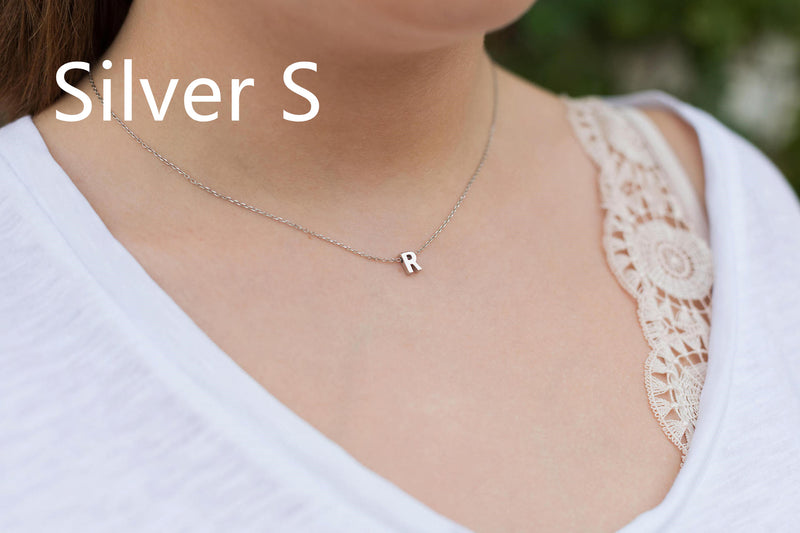 Simple Letter Chain 26 Letter Necklace