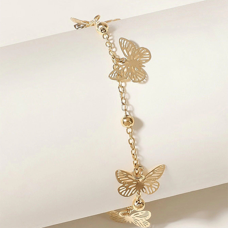 Sexy Hollow Butterfly Anklet