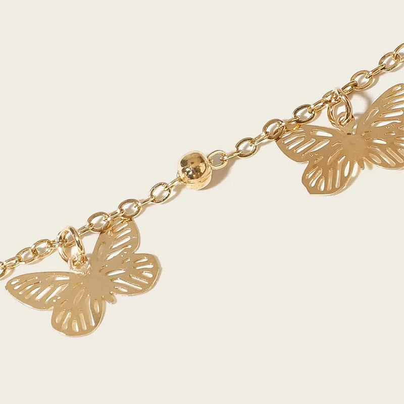 Sexy Hollow Butterfly Anklet