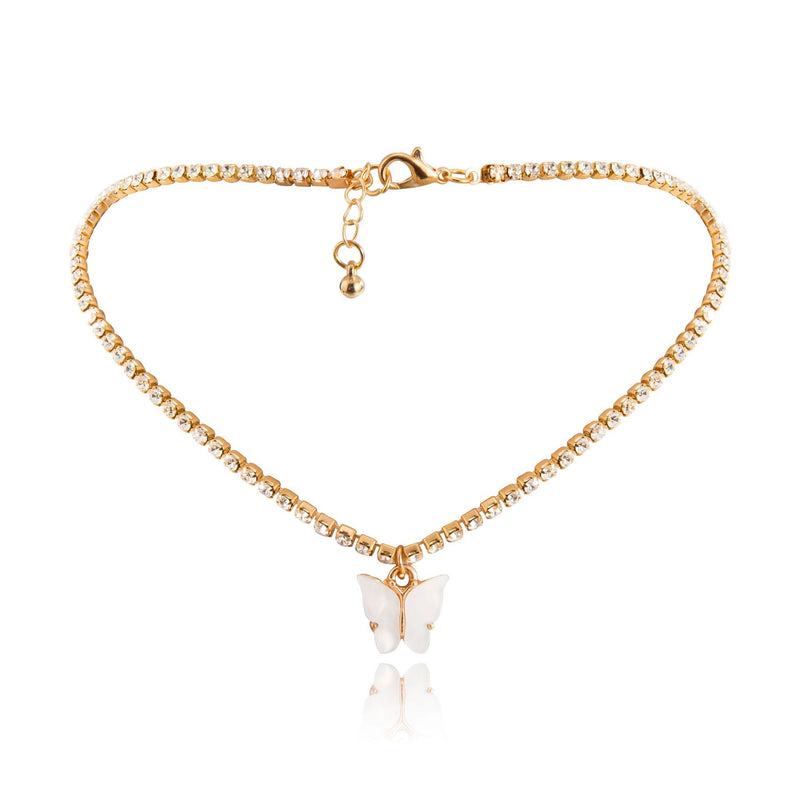 Simple Ins Diamond Chain Clavicle Chain Necklace