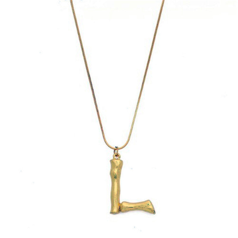 Twenty-Six English Capital Letter Necklace