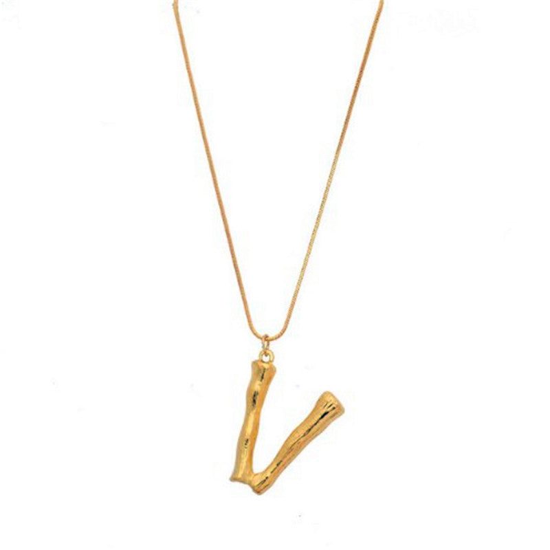 Twenty-Six English Capital Letter Necklace