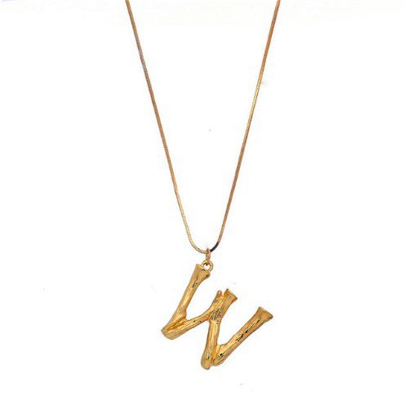 Twenty-Six English Capital Letter Necklace