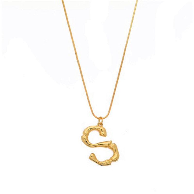 Twenty-Six English Capital Letter Necklace