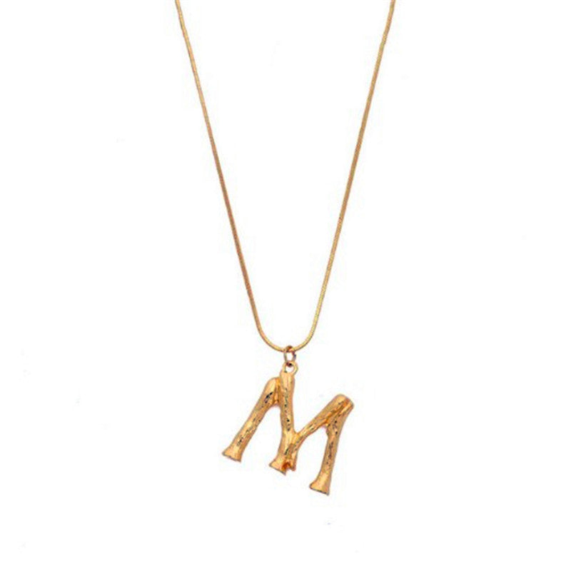 Twenty-Six English Capital Letter Necklace