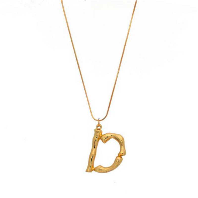 Twenty-Six English Capital Letter Necklace