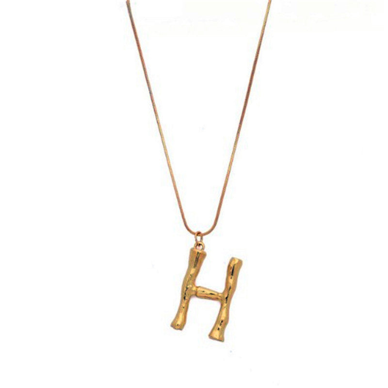 Twenty-Six English Capital Letter Necklace