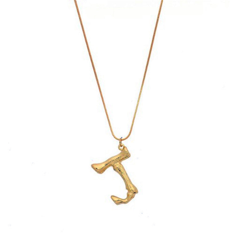 Twenty-Six English Capital Letter Necklace