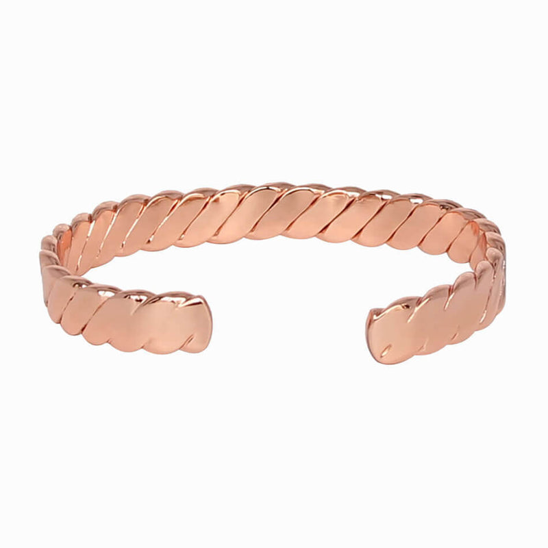 Red Copper Magnetic Therapy Open Bangle