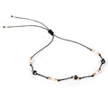 Bohemian Holiday Style Anklet Color Rice Bead Wax Thread Beaded Anklet