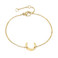 Creative Moon Shaped Bracelet Women's Gold Plated Fashion Bracelet