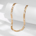 Creative Simple Flat Chain Alloy Necklace