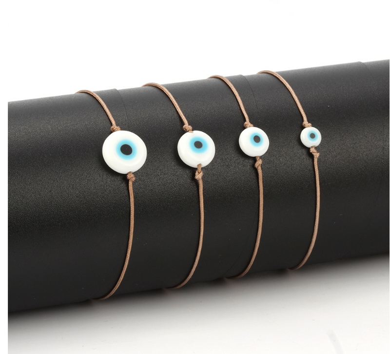 Evil Eye Bracelet European And American Devil Eye Hand Woven Bracelet