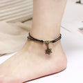 Forest Flower Iron Tower Rudder Anklet Jewelry