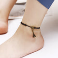 Forest Flower Iron Tower Rudder Anklet Jewelry