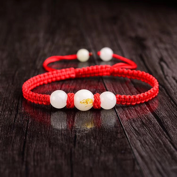 Bracelet Zodiac Zodiac Year Red String Bracelet Medallion Luminous Bracelet Transport Hand-woven Luminous