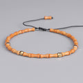 Olive Core Bamboo Bracelets Cut Surface Copper Bead Bracelets Wenwan Bracelets Handmade Bracelets