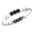 Beaded DAD Letter Bracelet