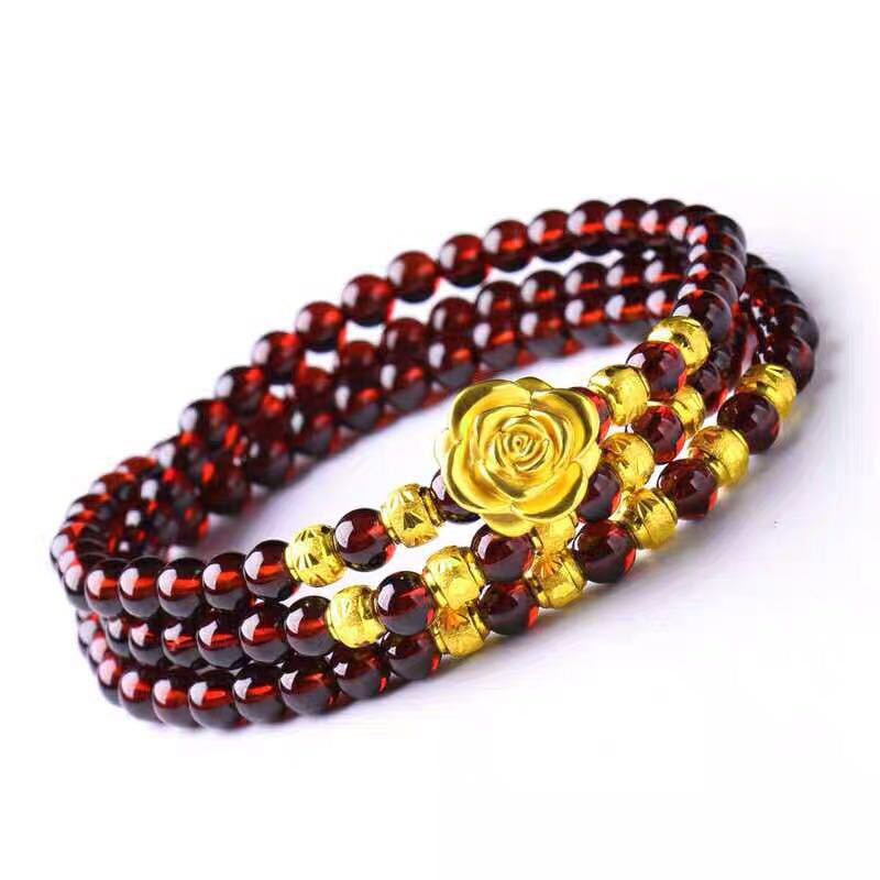 Gold Pixiu Men's And Women's Transfer Beads