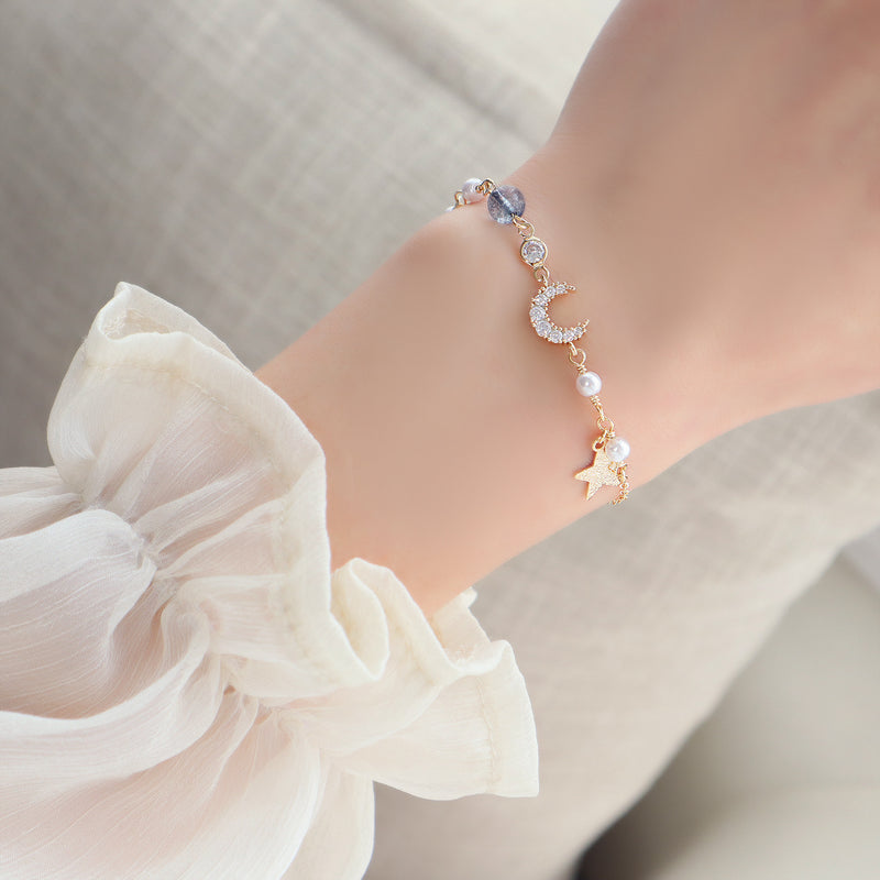 Pearl Chain Cute Temperament Female Bracelet Gift Bracelet Bracelet