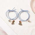 Rainbow Bell Girlfriend Bracelet Pair Of Female Student Rainbow Cloud Stitching Head Rope Bracelet
