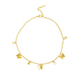 Sexual Popular Five-pointed Star Sequined Star Clavicle Chain