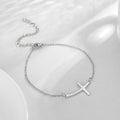 Simple Cross Bend Bracelet