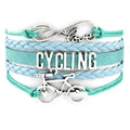 Letter Knitted Bracelet Foreign Trade Hot Selling Cycling Bicycle Hand Knitted Bracelet