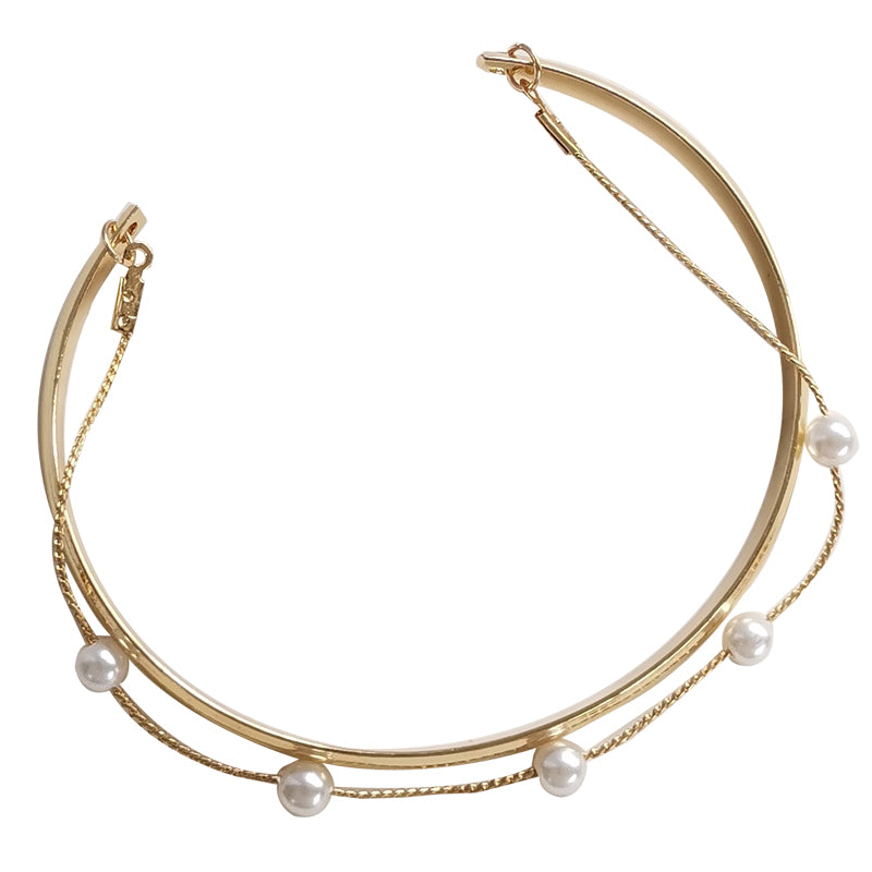Pearl Jewelry Temperament Net Celebrity Girlfriends Bracelet Women