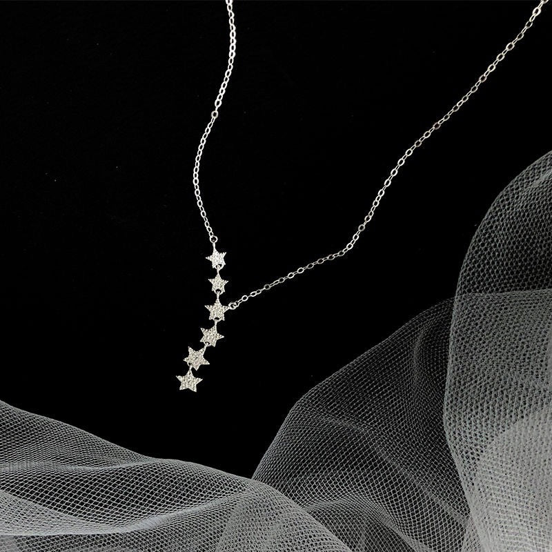 Gypsophila Diamond Super Flash Clavicle Chain