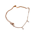 D-Shaped Titanium Steel Anklet Children'S Sexy Fashion Net Red Korean Version Of The Anklet New Personality Simple Anklet