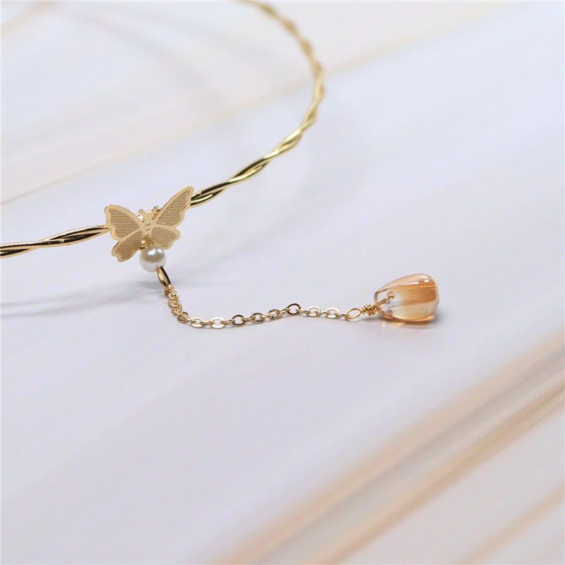 Butterfly Choker Necklace