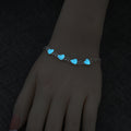 Four Hearts Luminous Love Bracelet