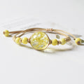 Dried Flower Preserved Bracelet Gift