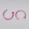 Medical Stainless Steel False Nose Ring