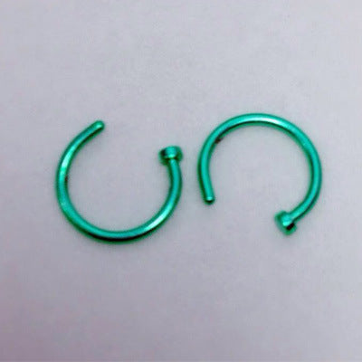 Medical Stainless Steel False Nose Ring