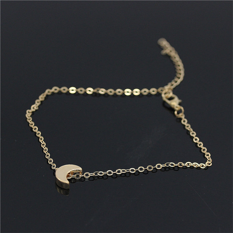 Moon Anklet Anklet Charm Beach Anklet Minimalist Fashion Anklet