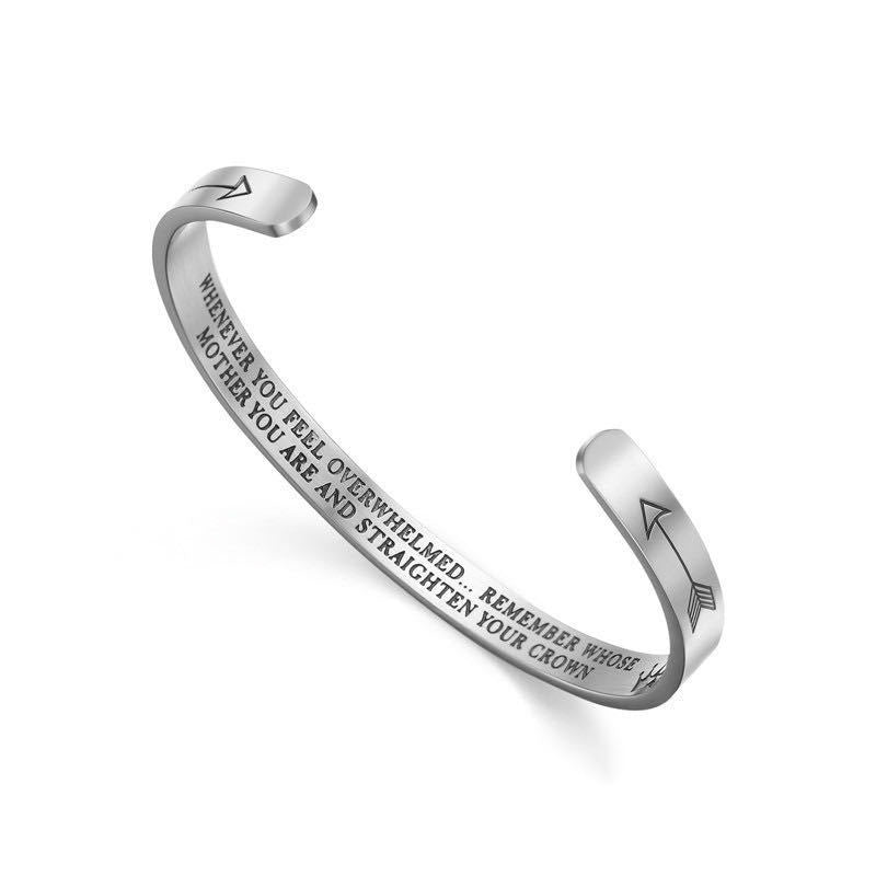 Bracelet Can Be Customized Titanium Steel  Bracelet