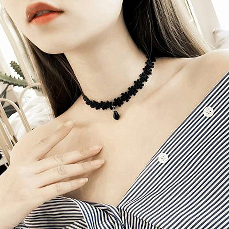 Lace Collar Female Clavicle Chain Necklace