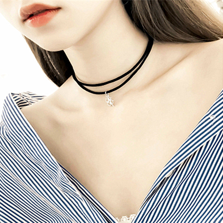 Lace Collar Female Clavicle Chain Necklace