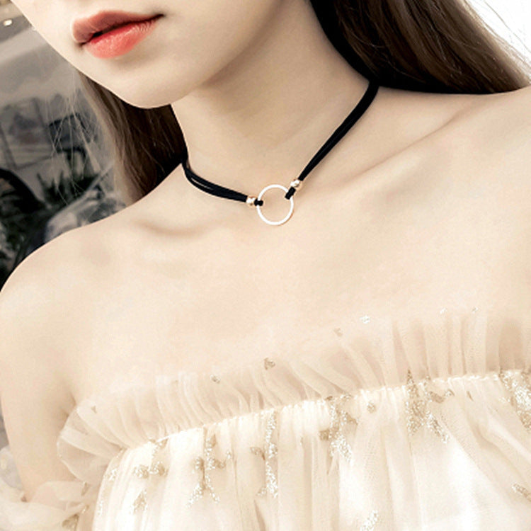 Lace Collar Female Clavicle Chain Necklace