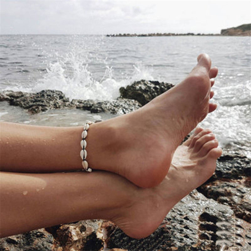 European & American Bohemian Shell Anklet