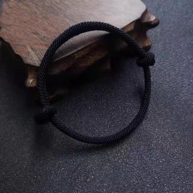 Red Rope Hand Rope Female Natal Year Bracelet Braided Rope Male Couple Bracelet
