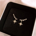 Korean Ins Cold Wind Personality Temperament Star Pendant Earrings Earrings