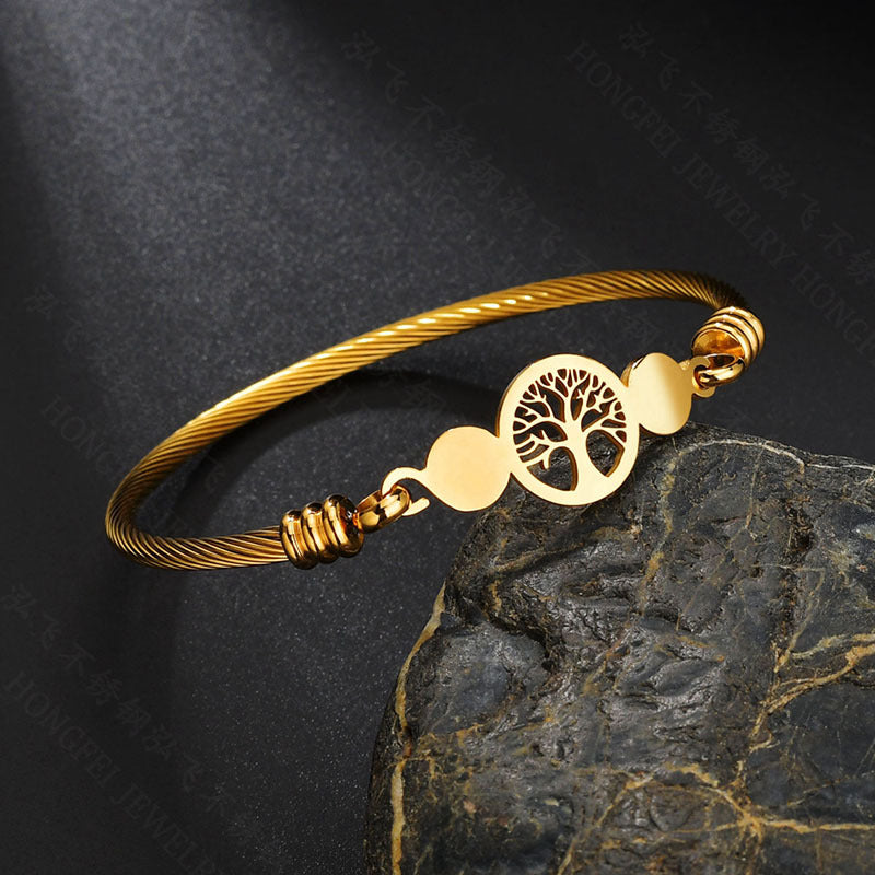 Hollow Tree Of Life Bracelet