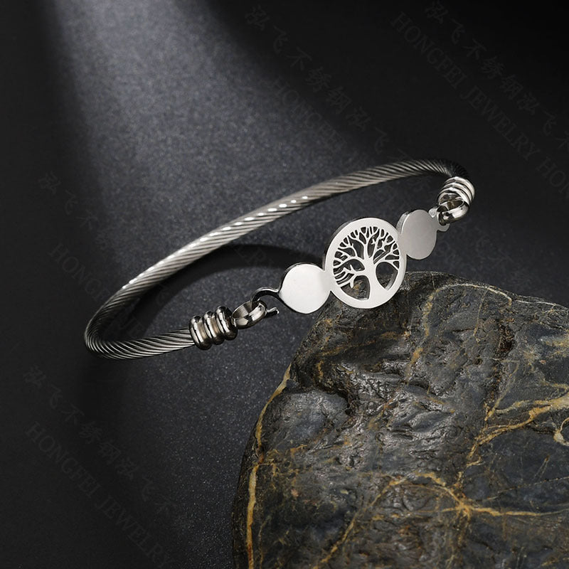 Hollow Tree Of Life Bracelet