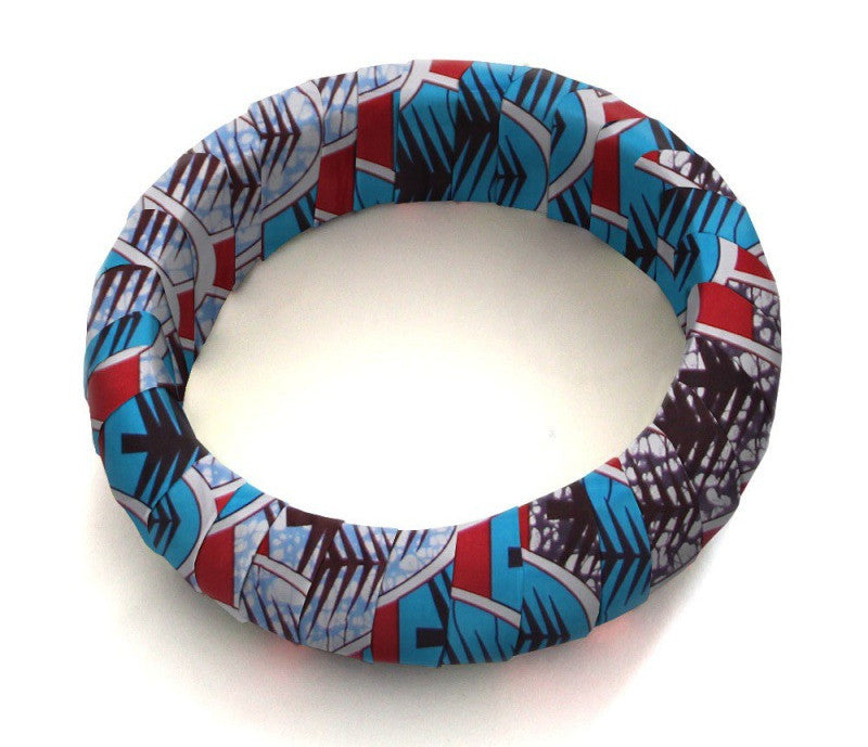 Hot Selling African Ethnic Print Retro Exaggerated Bracelet
