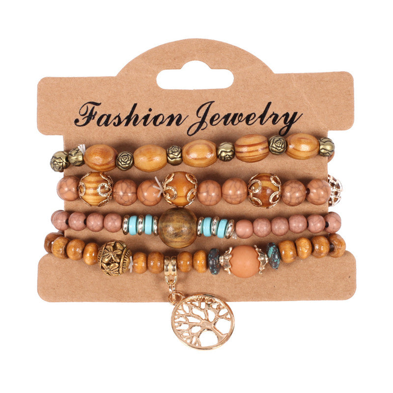 Tassels Show Culture Calm Bracelet Set